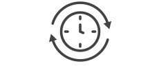 Cycle clock icon