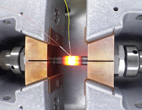 Direct Resistance Heating for Tensile Testing